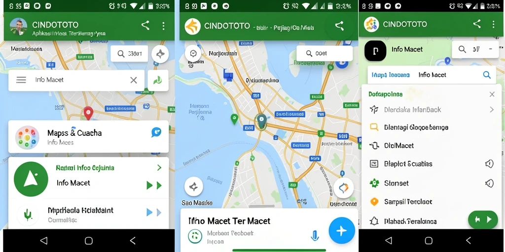 Tampilan antarmuka CINDOTOTO yang informatif dan mudah dipahami.