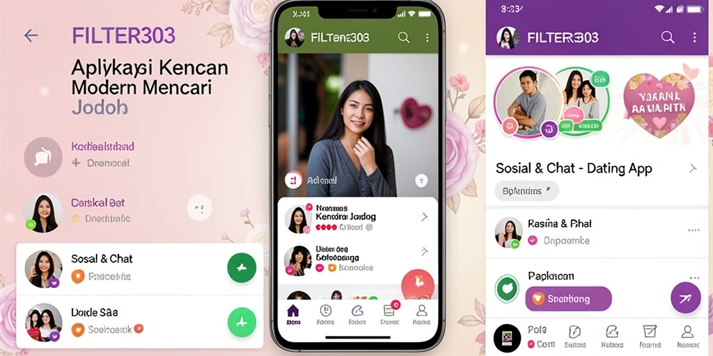 Tampilan antarmuka FILTER303 yang elegan dan mudah dinavigasi.